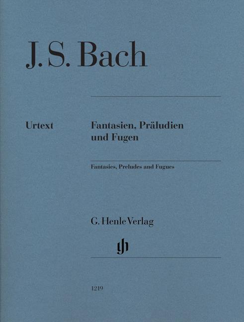BACH FANTS PRELUDS FUGUES PF W/O FNG