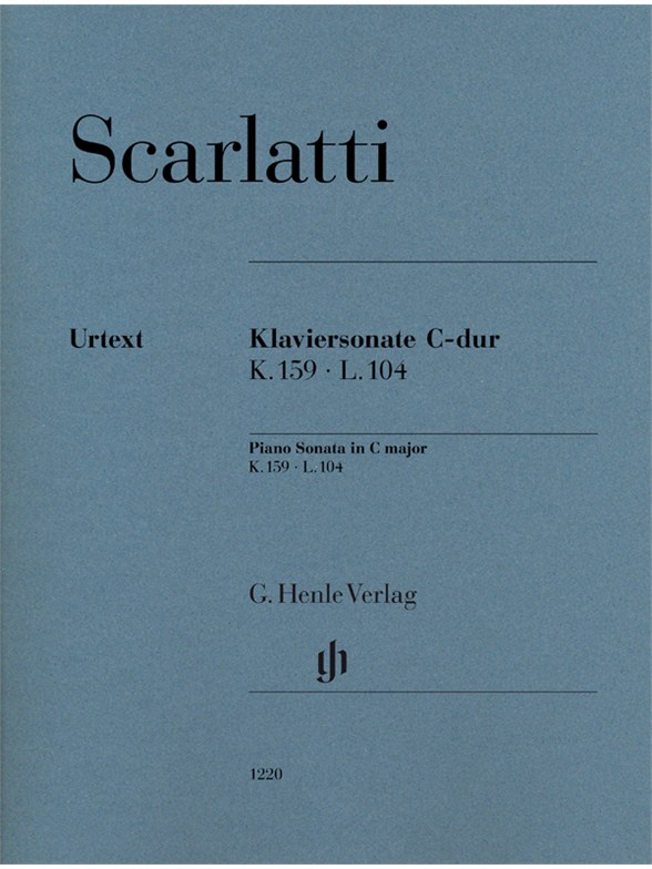 Domenico Scarlatti: Piano Sonata in C K.159 L.104 (Urtext)