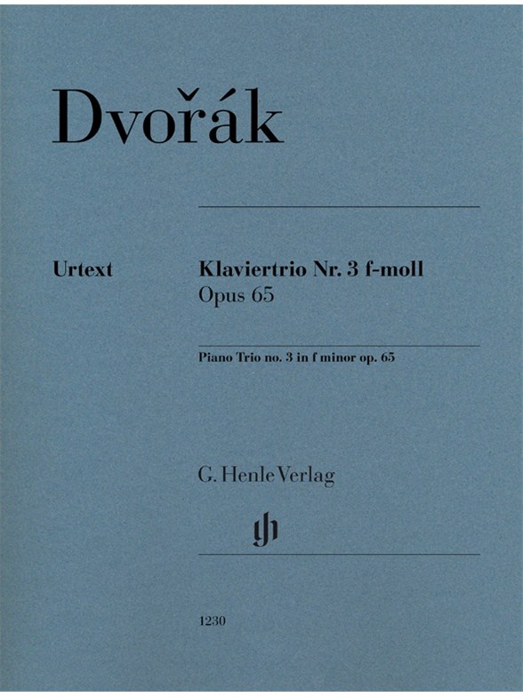Antonín Dvorák: Piano Trio No. 3 In F Minor Op.65