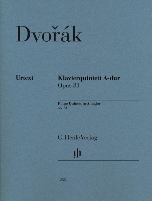 Klavierquintett A-dur Opus 81 : Piano Quintet in A major op. 81