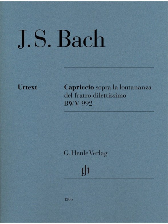 J. S. Bach: Capriccio Sopra La Lontananza Del Fratro Dilettissimo In B Flat BWV 992
