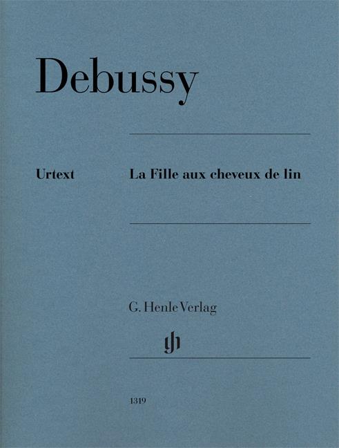 Debussy: La Fille Aux Cheveux De Lin Piano Urtext