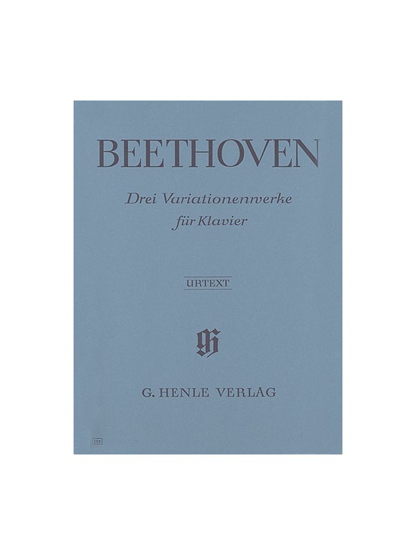 Ludwig van Beethoven: 3 Variation Works WoO 70, 64, 77