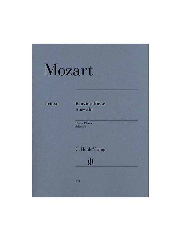 W.A. Mozart: Piano Pieces - Selection (Henle Urtext Edition)
