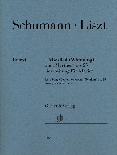 Schumann/Liszt: Liebeslied Love Song Widmung Dedication Piano