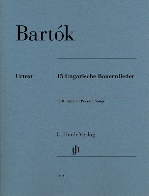 Bartok: 15 Hungarian Peasant Songs Piano
