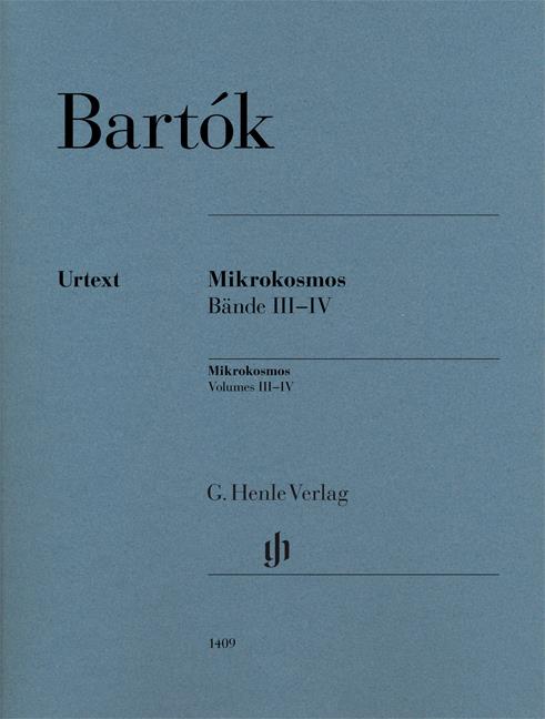 Bartok: Mikrokosmos Volume 3-4 Piano