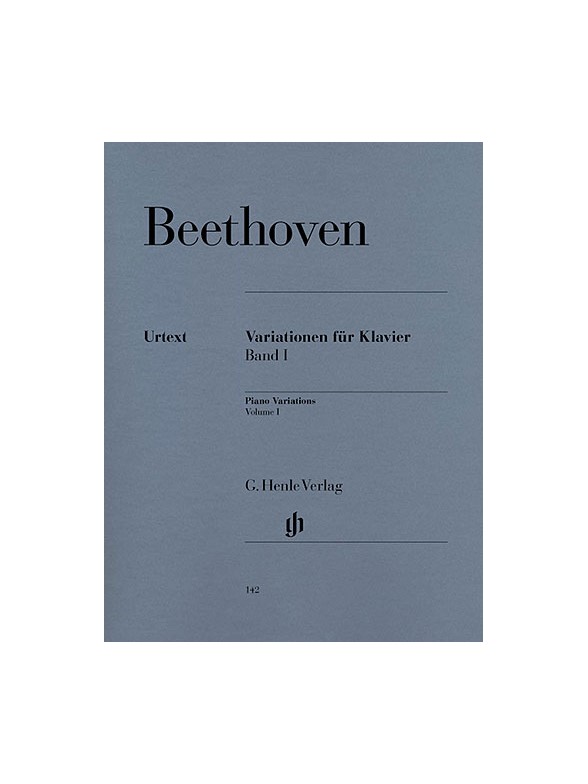 Ludwig van Beethoven: Variations for Piano, Volume I