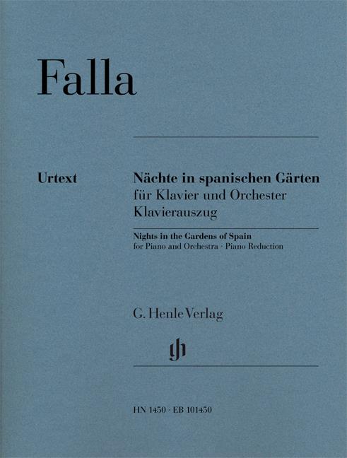 De Falla: Nights In The Gardens Of Spain Piano