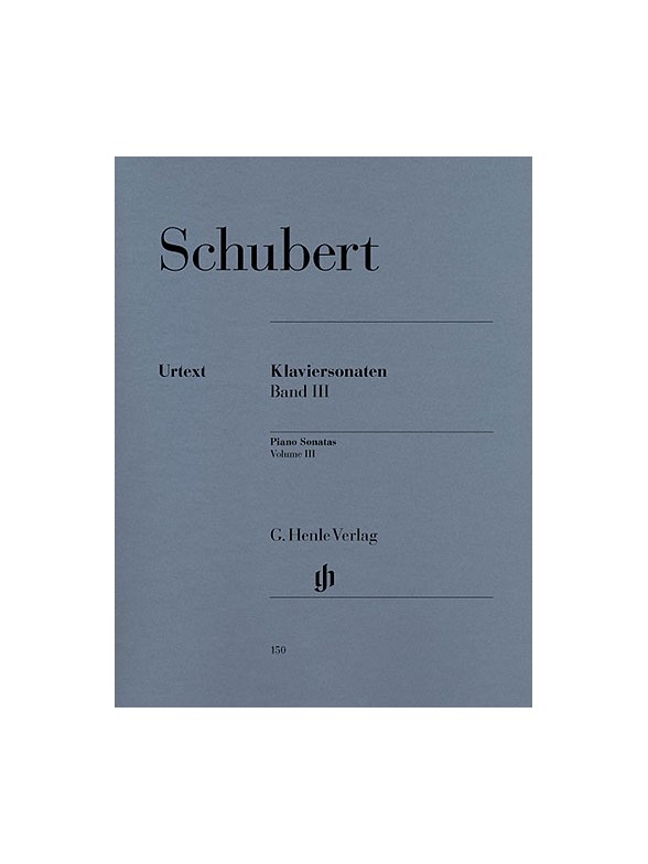 Franz Schubert: Piano Sonatas, Volume III (Early and Unfinished Sonatas) revised edition