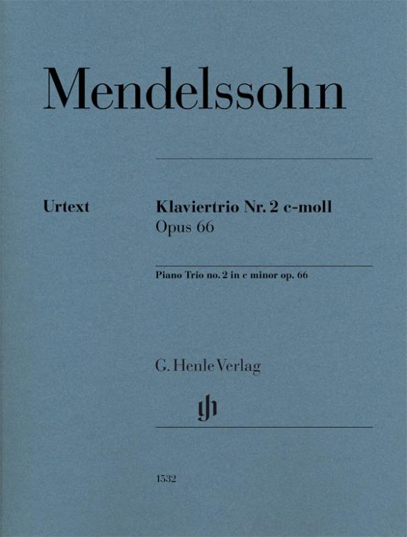 Klaviertrio Nr. 2 c-moll Opus 66 : Piano Trio no. 2 in c minor op. 66