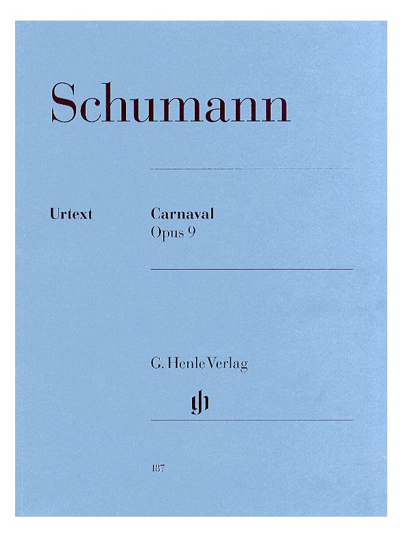 Robert Schumann: Carnaval Opus 9 (Urtext)