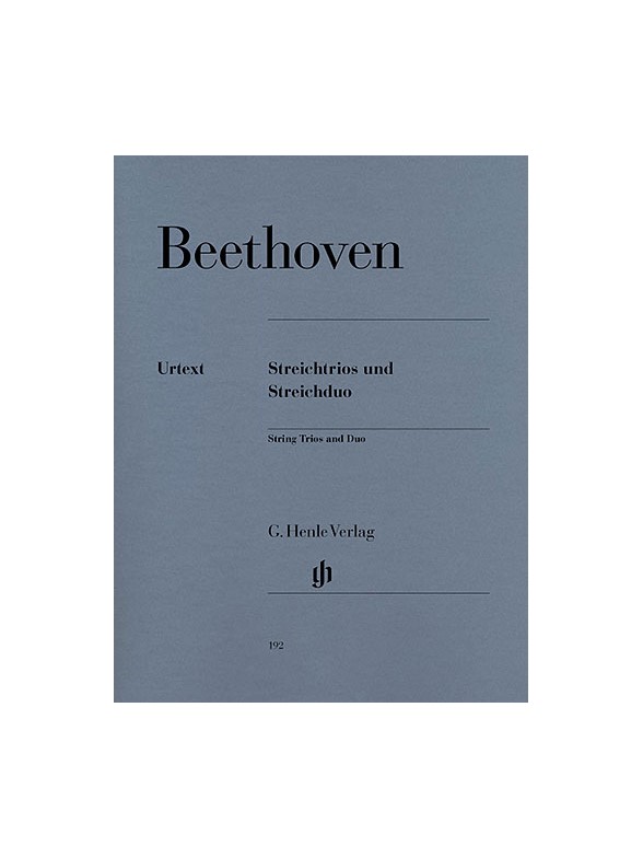 Ludwig van Beethoven: String Trios op. 3, 8 and 9 and String Duo WoO 32