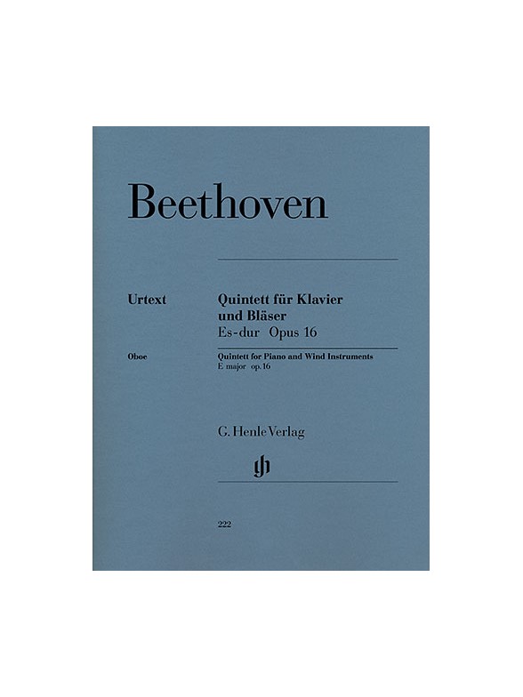 Ludwig Van Beethoven: Quintett Fur Klavier Und Blaser Op. 16