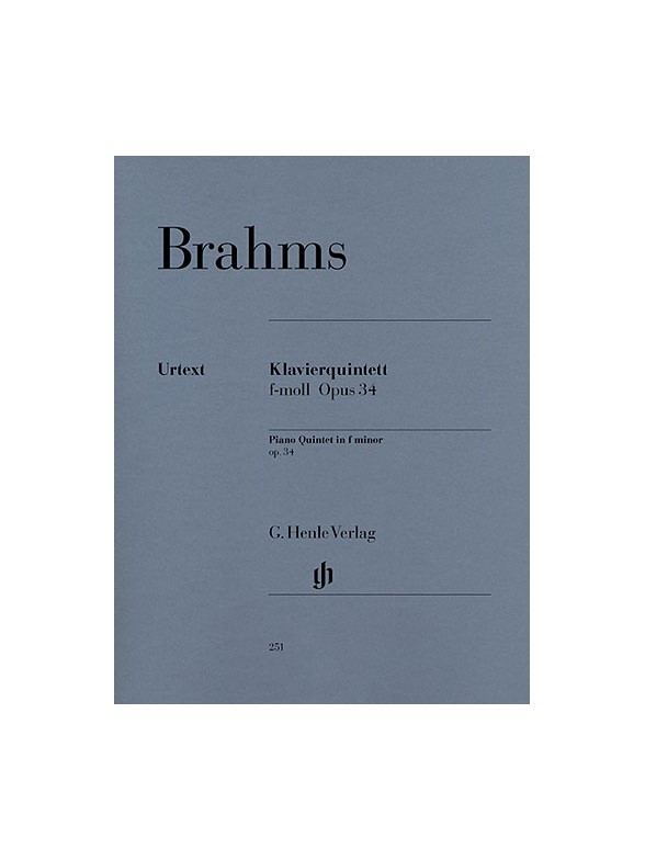 Johannes Brahms: Piano Quintet f minor op. 34