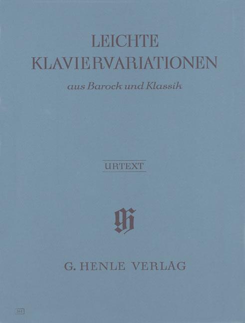 Leichte Klaviervariationen Aus Barock Und Klassik