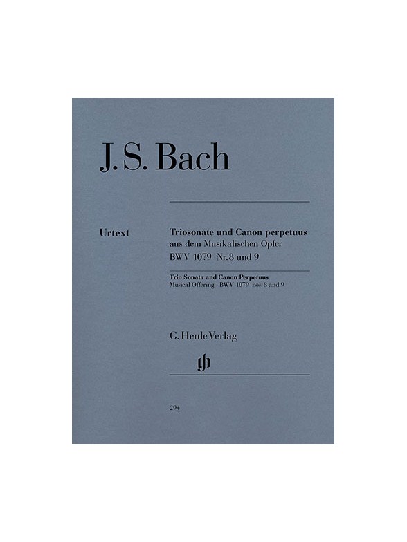 J.S. Bach: Triosonate Und Canon Perpetuus Aus Dem Musikalischen Opfer