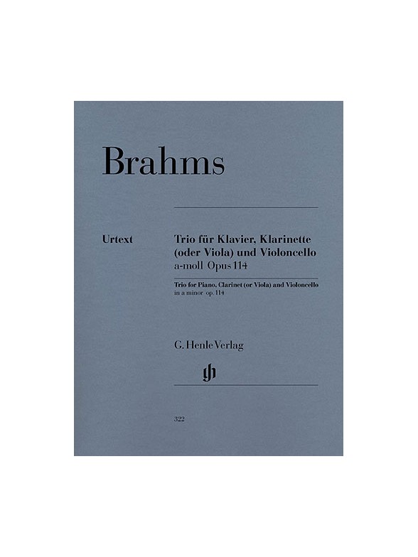 Johannes Brahms: Trio In A Minor Op.114