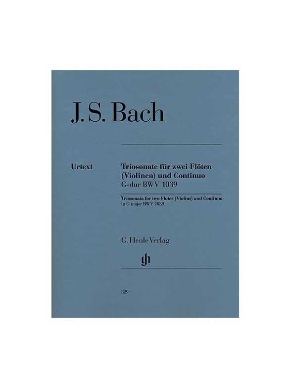 Johann Sebastian Bach: Triosonate Fur Zwei Floten Und Continuo