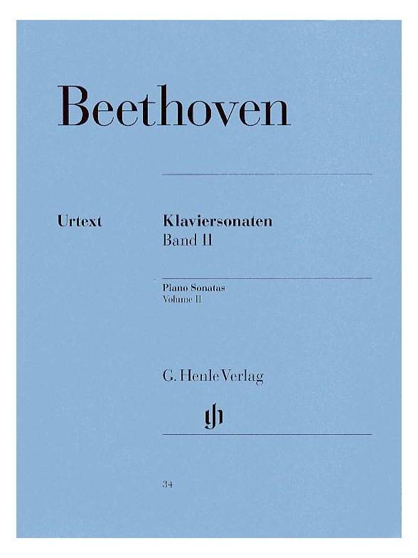 Beethoven: Piano Sonatas - Volume 2 (Henle Urtext Edition)
