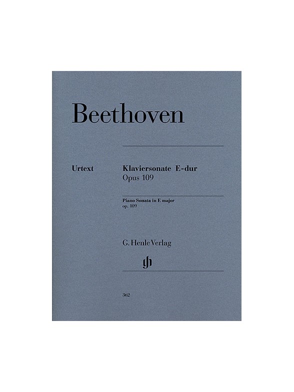 Ludwig Van Beethoven: Klaviersonate E-Dur Op. 109