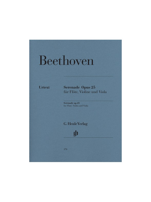 Ludwig Van Beethoven: Flotenserenade Op.25 Urtext (Parts)