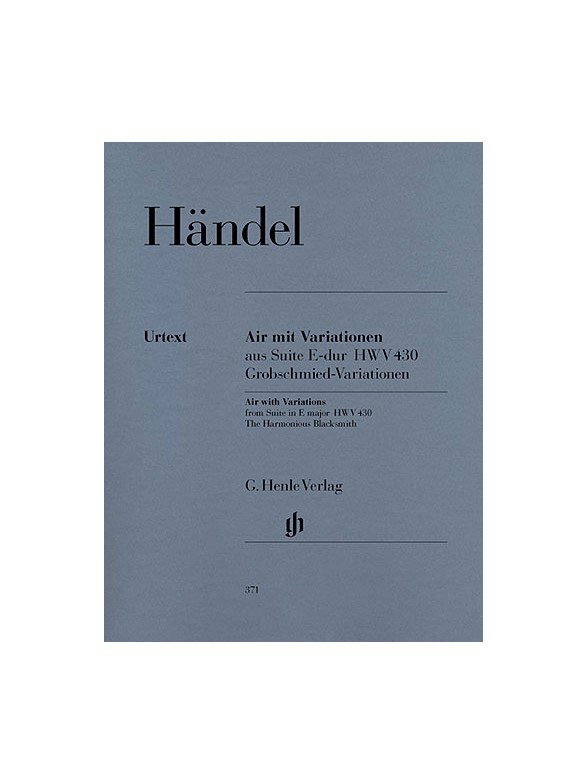 Georg Friedrich Händel: Air with Variations From Suite in E major (The Harmonious Blacksmith)