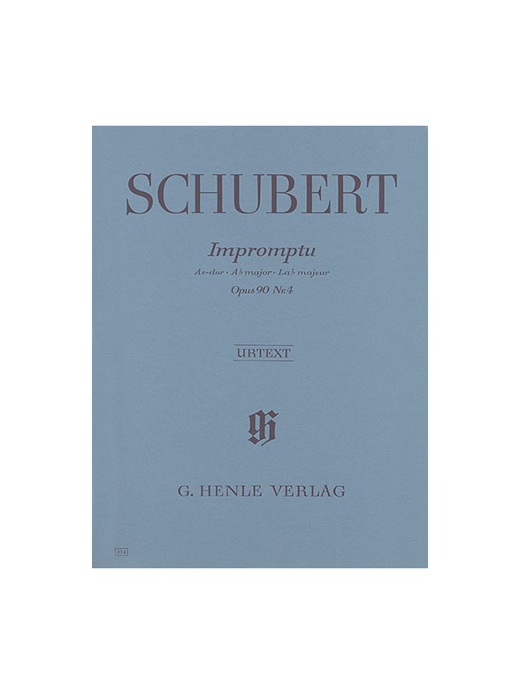 Franz Schubert: Impromptu In A Flat Op.90 No.4 D899 (Henle Urtext Edition)
