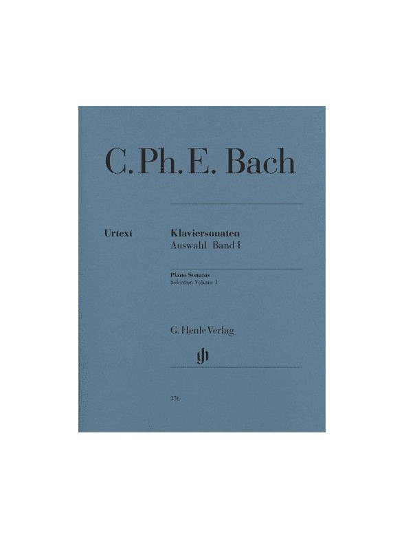 Carl Philipp Emanual Bach: Piano Sonatas - Volume 1 (Urtext Edition)