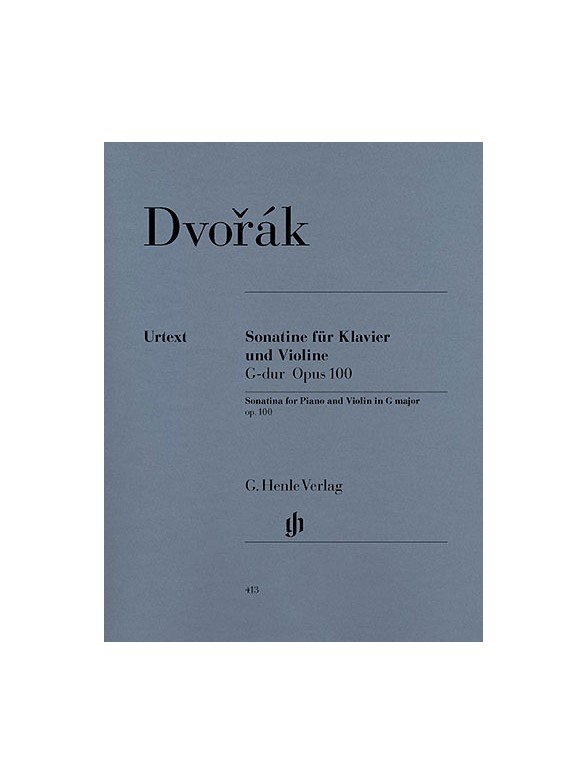 Antonín Dvorák: Sonatina For Piano And Violin In G Op.100