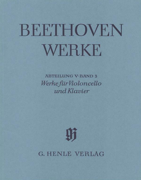 Ludwig van Beethoven: Works for Violoncello and Piano