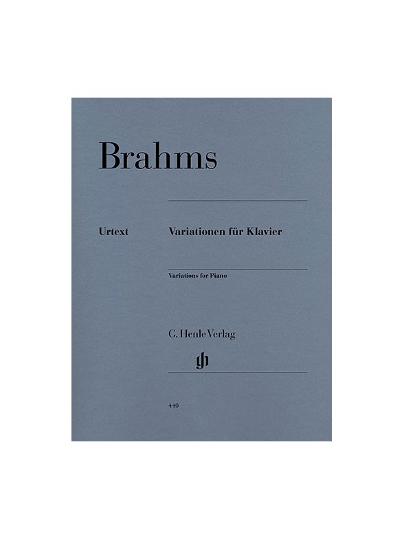 Johannes Brahms: Variationen Fur Klavier