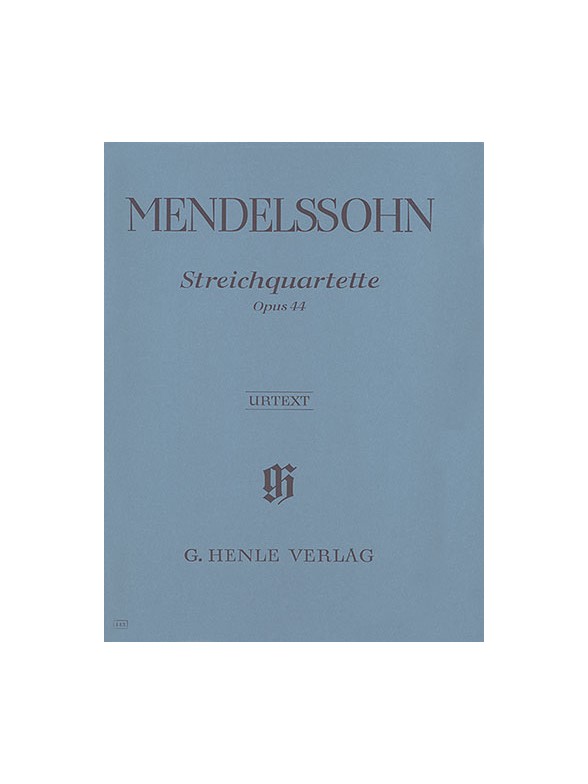 Felix Mendelssohn: String Quartets op. 44, 1-3