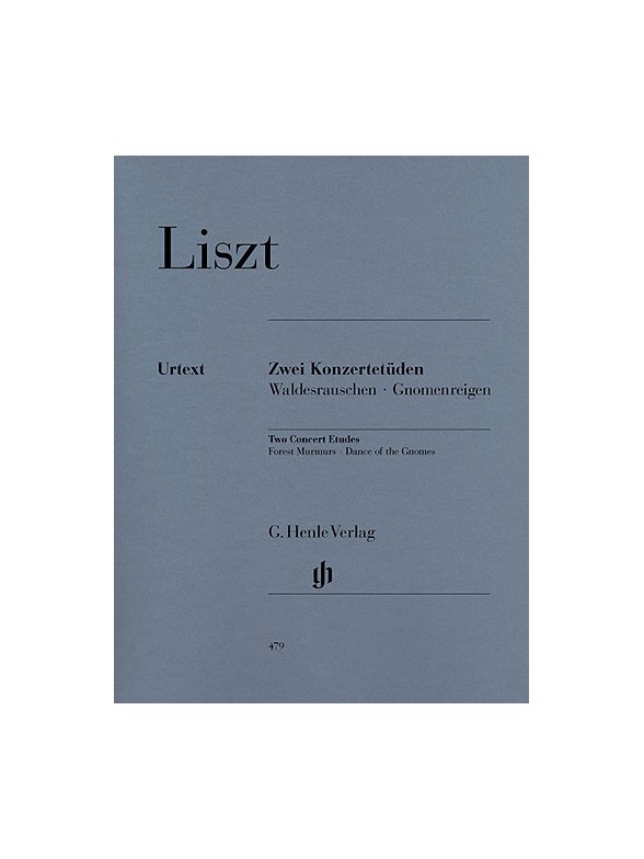 Franz Liszt: Two Concert Etudes