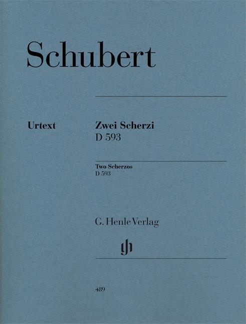 Franz Schubert: 2 Scherzi B flat major and D flat major D 593