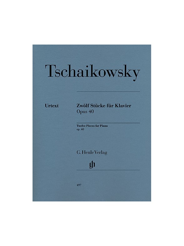 Pyotr Ilyich Tchaikovsky: Twelve Piano Pieces Op. 40