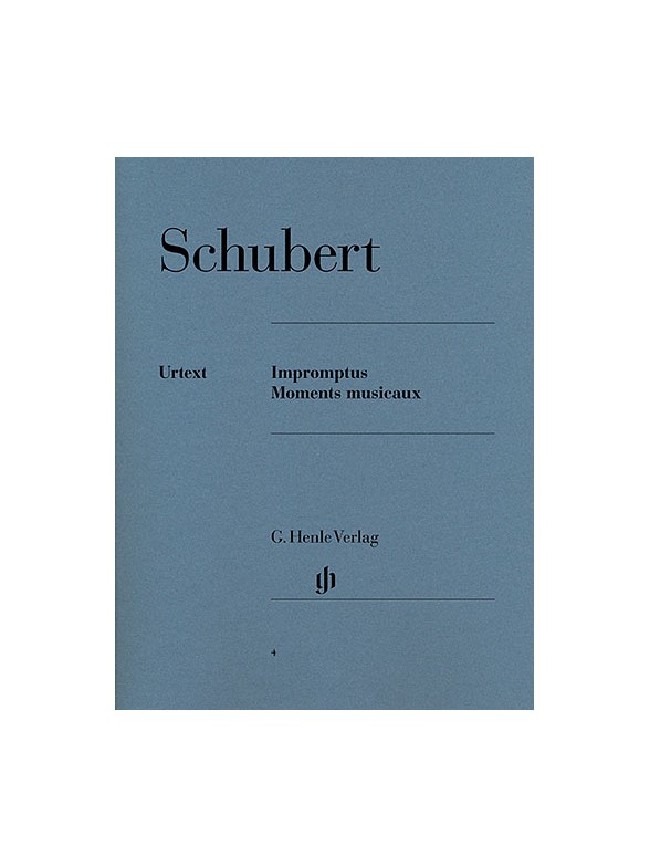 Franz Schubert: Impromptus And Moments Musicaux (Henle Urtext Edition)