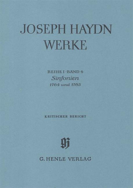 Franz Joseph Haydn: Sinfonias 1764 and 1765