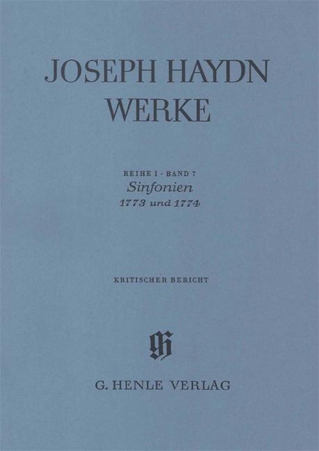 Franz Joseph Haydn: Sinfonias 1773 and 1774