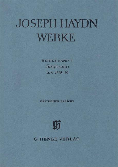 Franz Joseph Haydn: Sinfonias about 1775/76