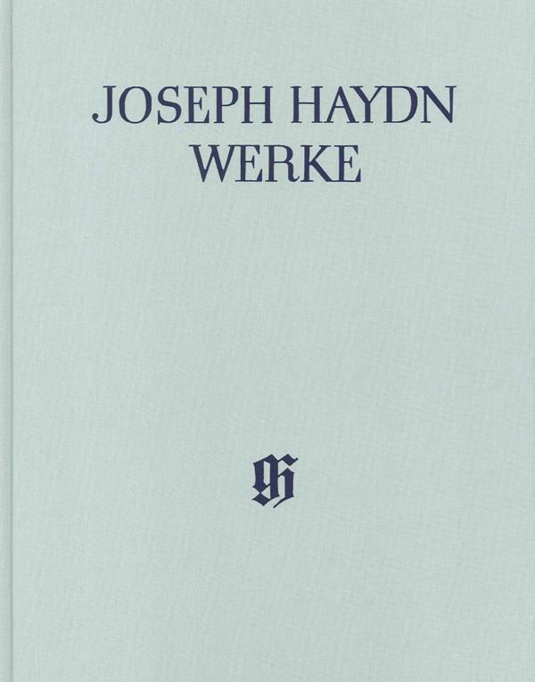 Franz Joseph Haydn: String Trios 2nd sequence (with critical report)