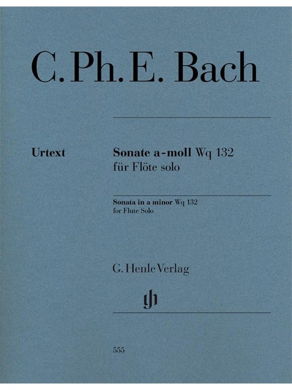 Carl Philipp Emanuel Bach: Flute Sonata A Minor Wq. 132