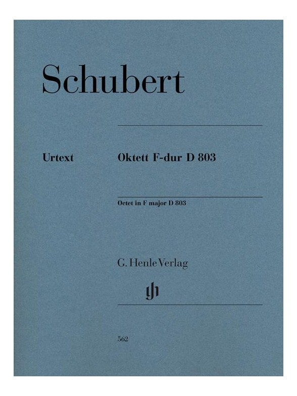 Franz Schubert: Octet In F major D 803 - Ensemble Parts (Henle Urtext Edition)