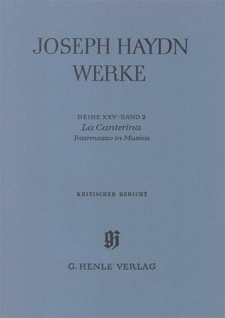Franz Joseph Haydn: La Canterina - Intermezzo in Musica