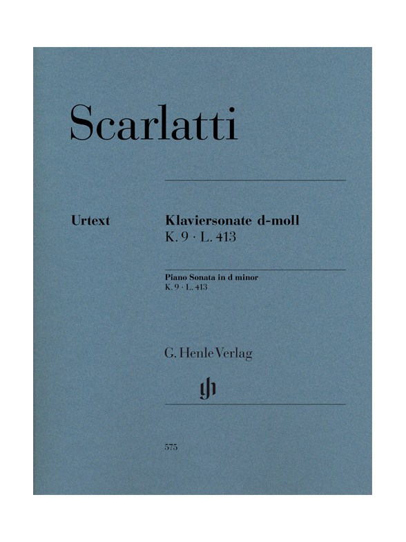 Domenico Scarlatti: Piano Sonata In D Minor K.9 L.413 (Urtext)
