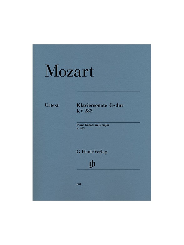W.A.Mozart: Piano Sonata In G KV 283 (Henle Urtext Edition)