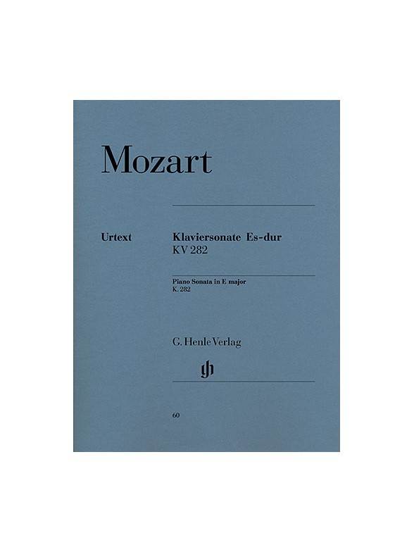 W.A. Mozart: Piano Sonata E Flat Major KV 282