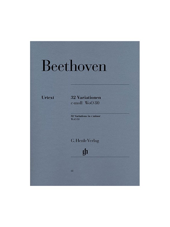 Ludwig Van Beethoven: 32 Variations In C Minor WoO 80