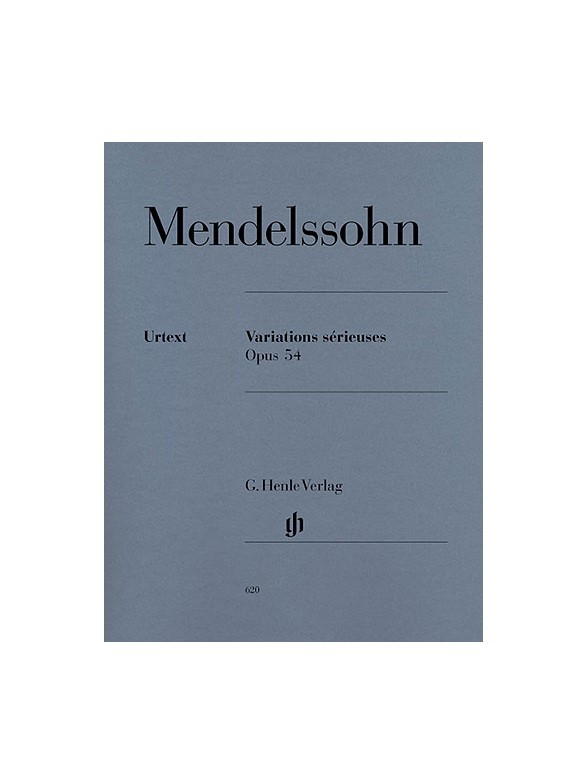 Felix Mendelssohn: Variations Sérieuses Op. 54