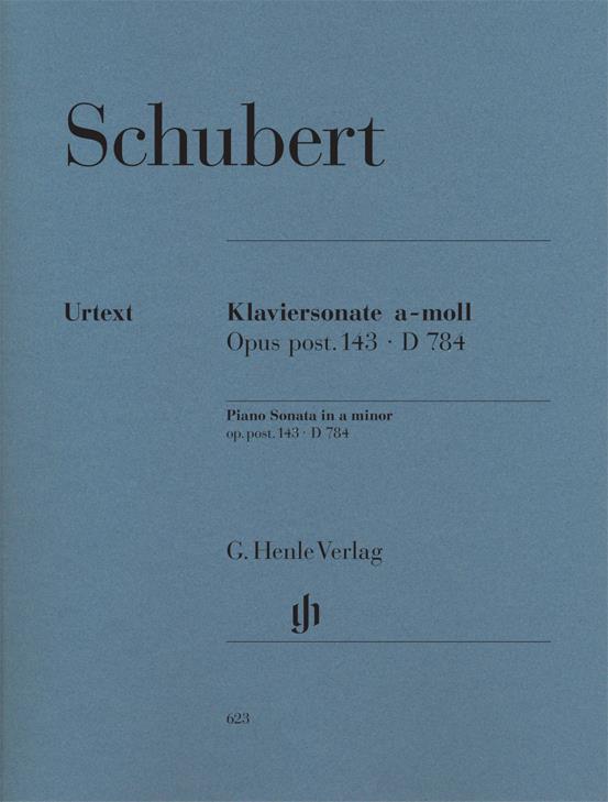 Franz Schubert: Klaviersonate A-Moll Op. 143 (Urtext)